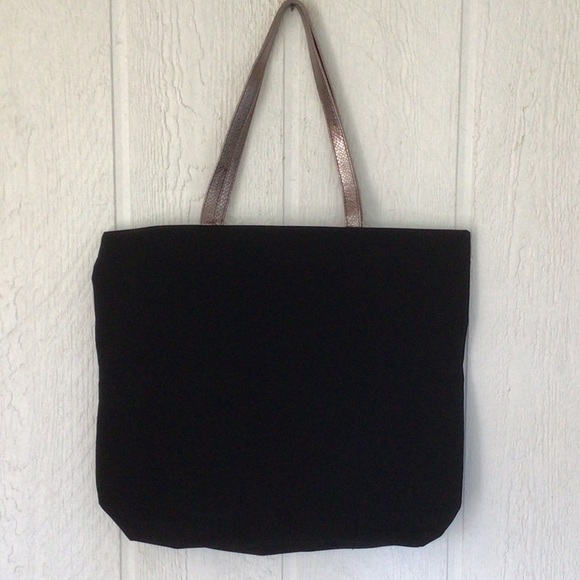 NWOT JIMMY CHOO PARFUMS BLACK TOTE BAG - Picture 4 of 8